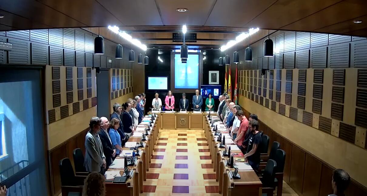 Pleno del Ayuntamiento de Huesca