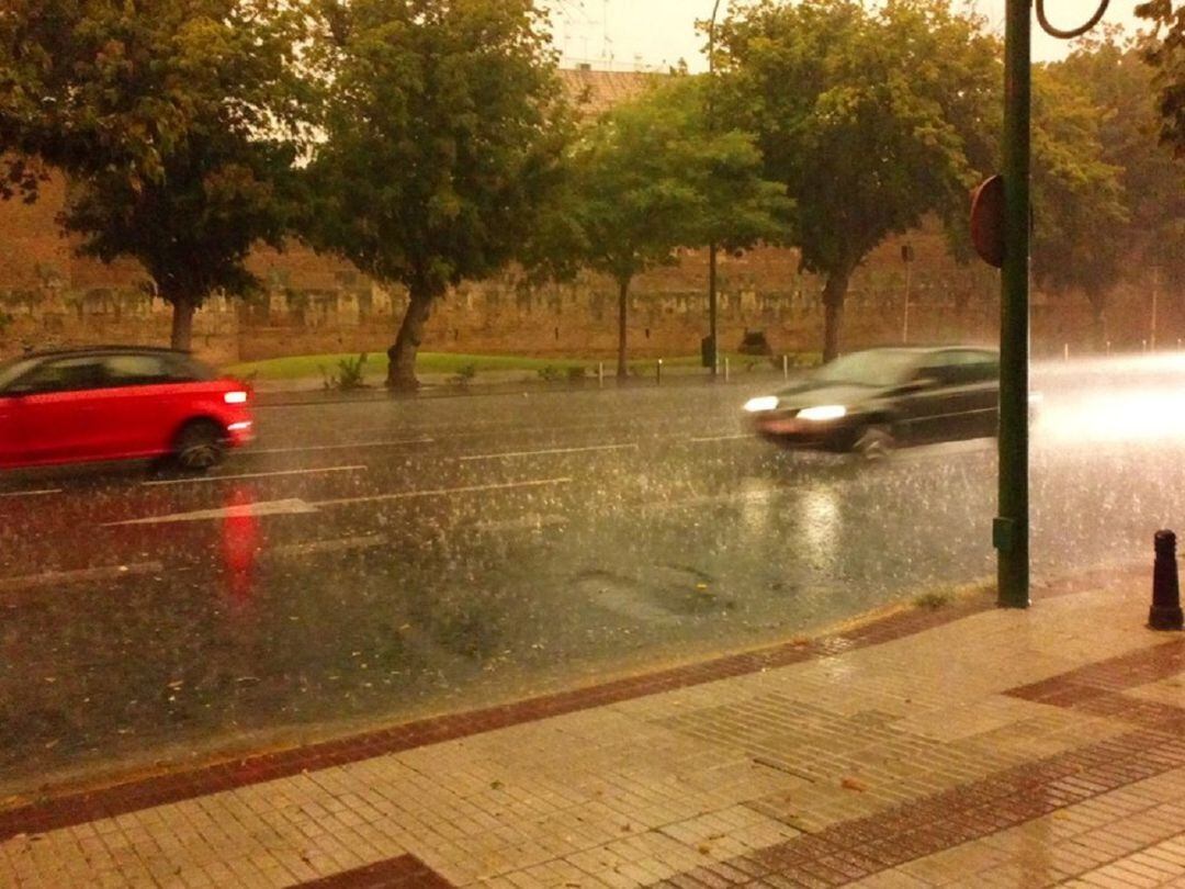 Sevilla capital y provincia recuperan la normalidad tras las lluvias torrenciales del viernes