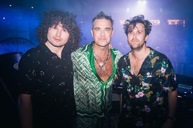 Robbie Williams, tras su concierto sorpresa en Ibiza (528 Ibiza/Facebook).