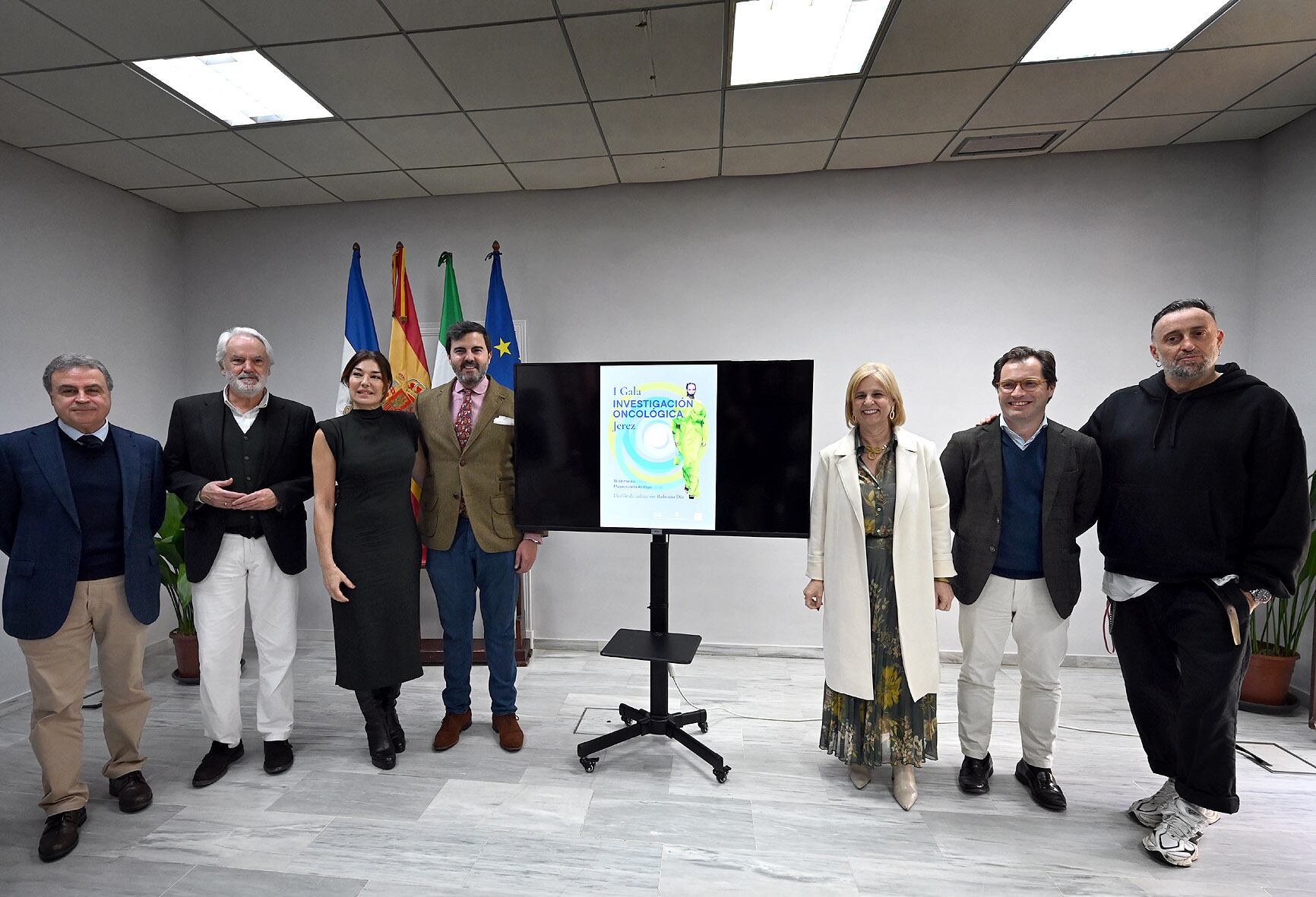 Presentación de la gala en el Ayuntamiento de Jerez