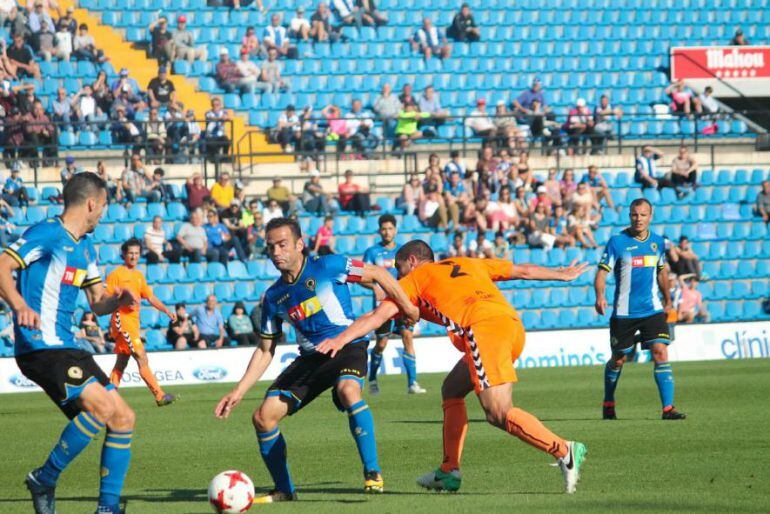 Paco Peña disputó su último partido con la camiseta del Hércules CF