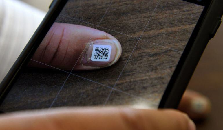 El código QR evitará que los ancianos se pierdan.
