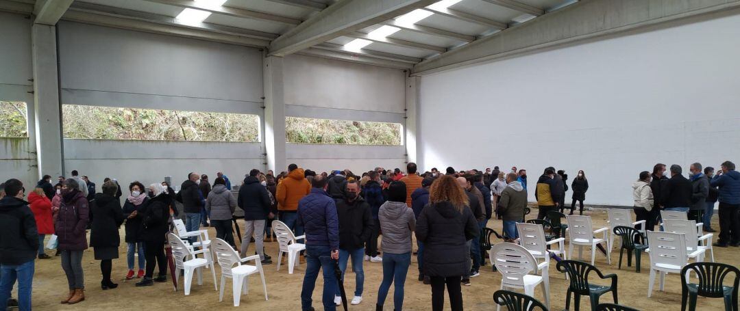 Asamblea de trabajadores de Siemens Gamesa en As Somozas 
 