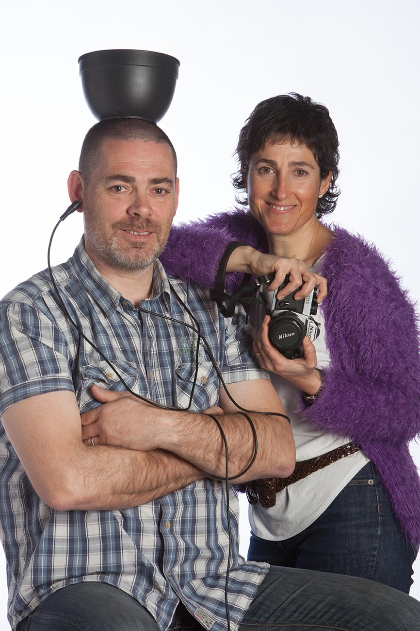 Montse Altimiras amb Pep Aguarelas