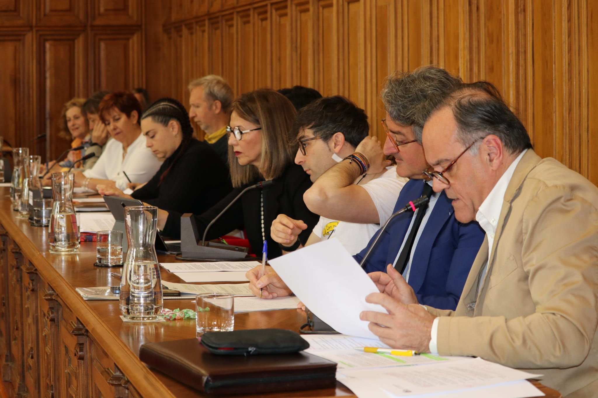 Pleno ordinario del Ayuntamiento de Palencia
