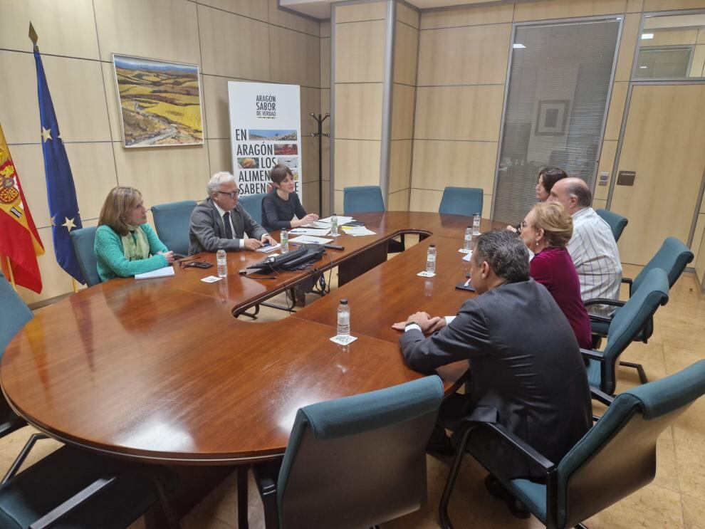 Agricultura refuerza la coordinación con el tejido empresarial aragonés ante la Peste Porcina Africana. Foto; DGA