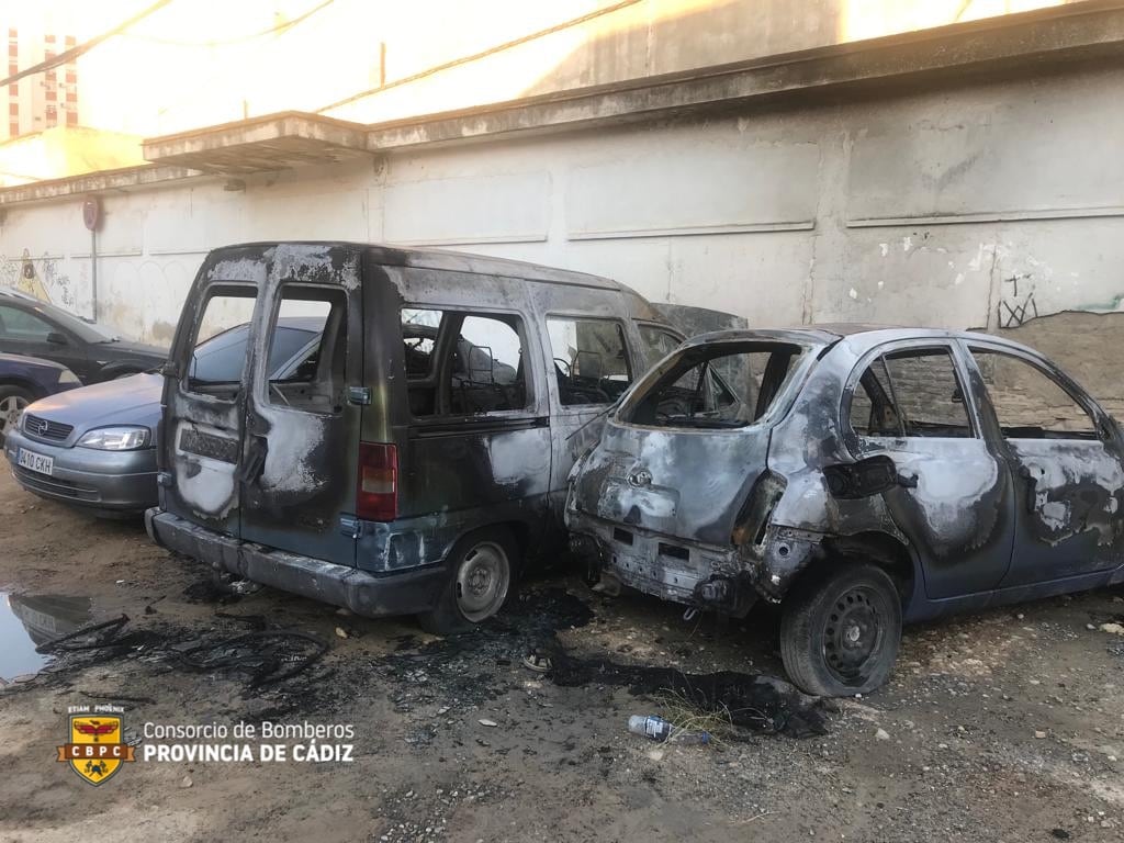 Estado en el que quedaron los vehículos