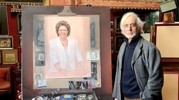 Así es el cuadro de Rita Barberá para el Ayuntamiento de València