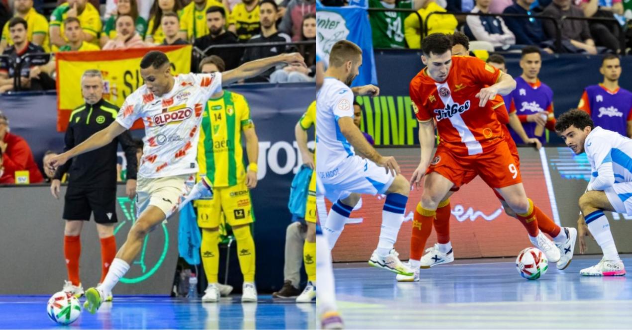 Imágenes de los partidos de ElPozo Murcia y Jimbee Cartagena