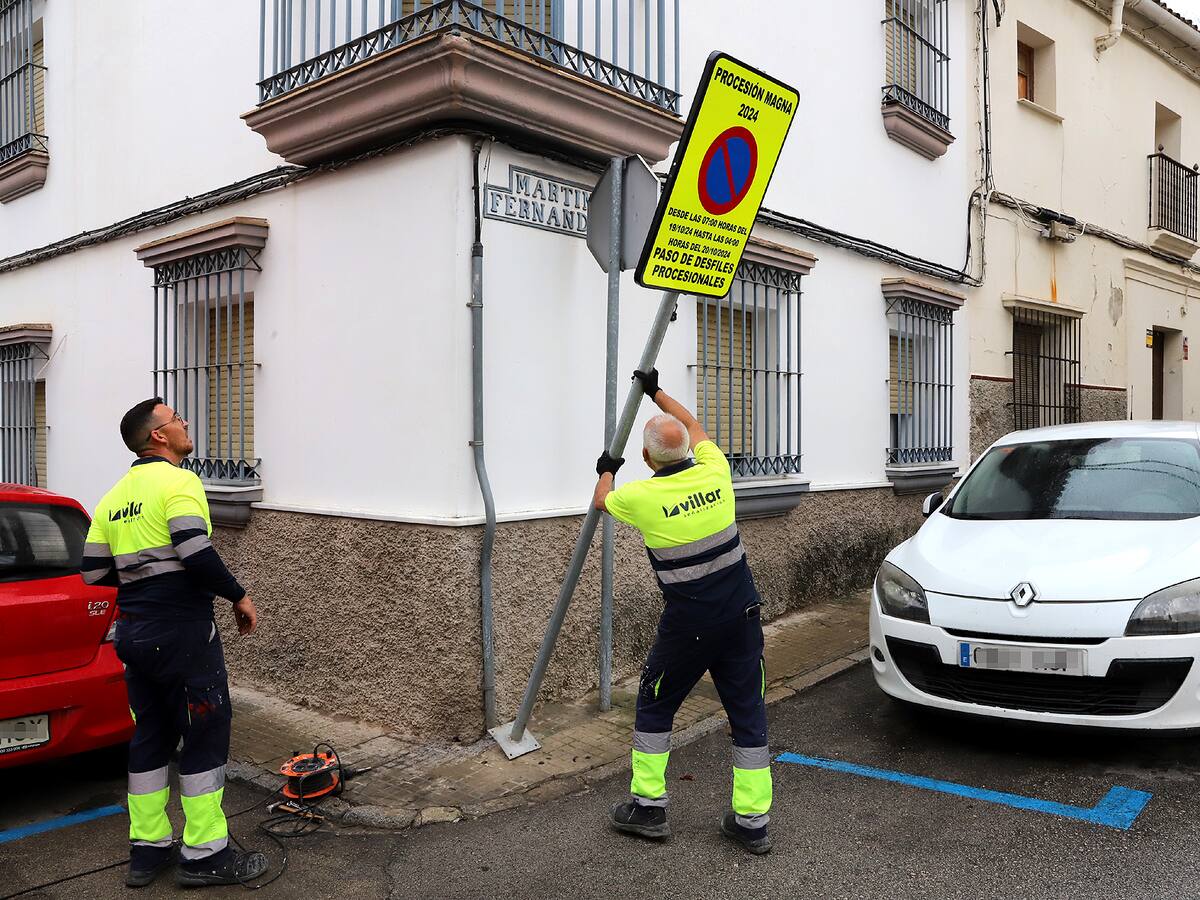 Consulta aquí las calles en las que no se podrá aparcar durante la Magna