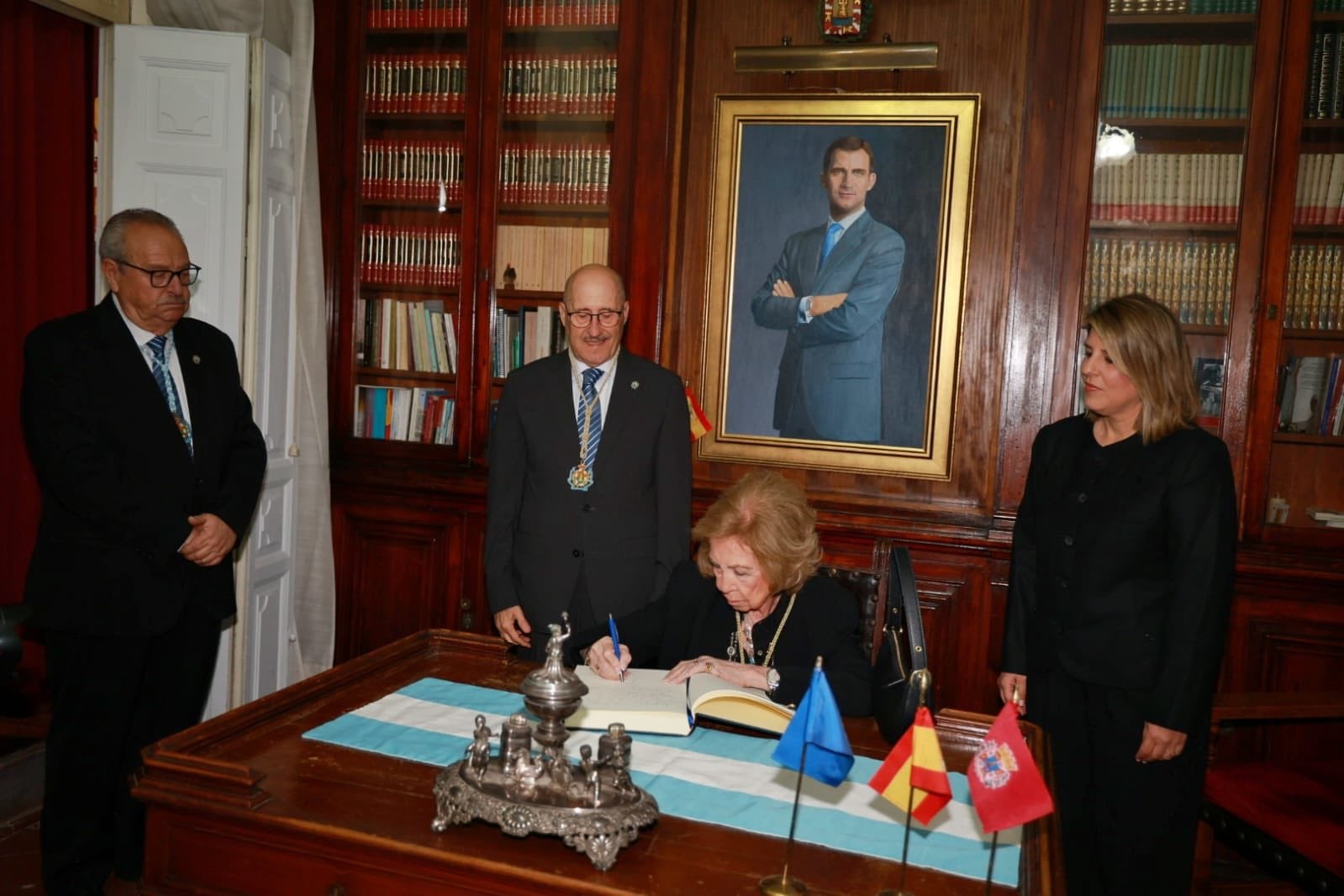 La Reina Sofía en Cartagena