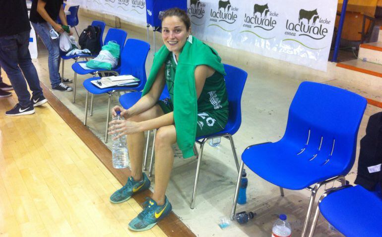 Cecilia Liñeira se destapó con un gran partido ante el Campus Promete.