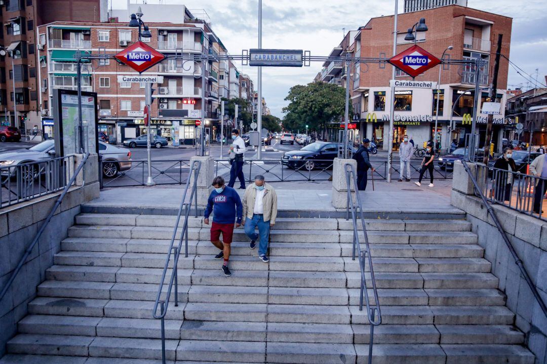 Imagen del Metro de de Carabanchel, Madrid (España)
