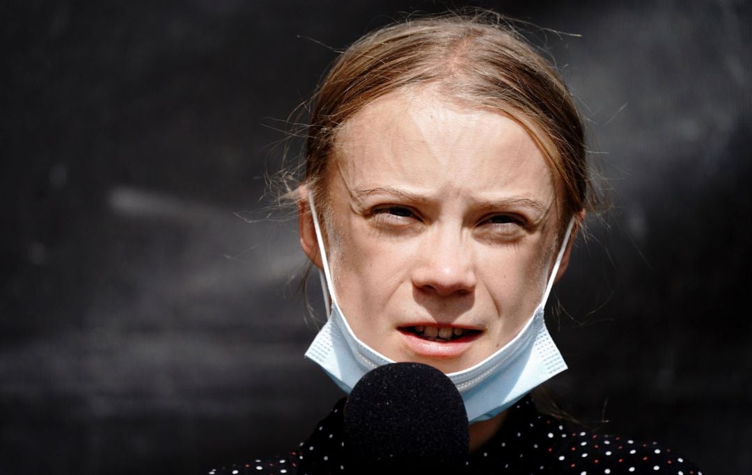 La activista sueca Greta Thunberg.