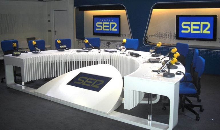 Estudio central de la Cadena SER en Madrid.