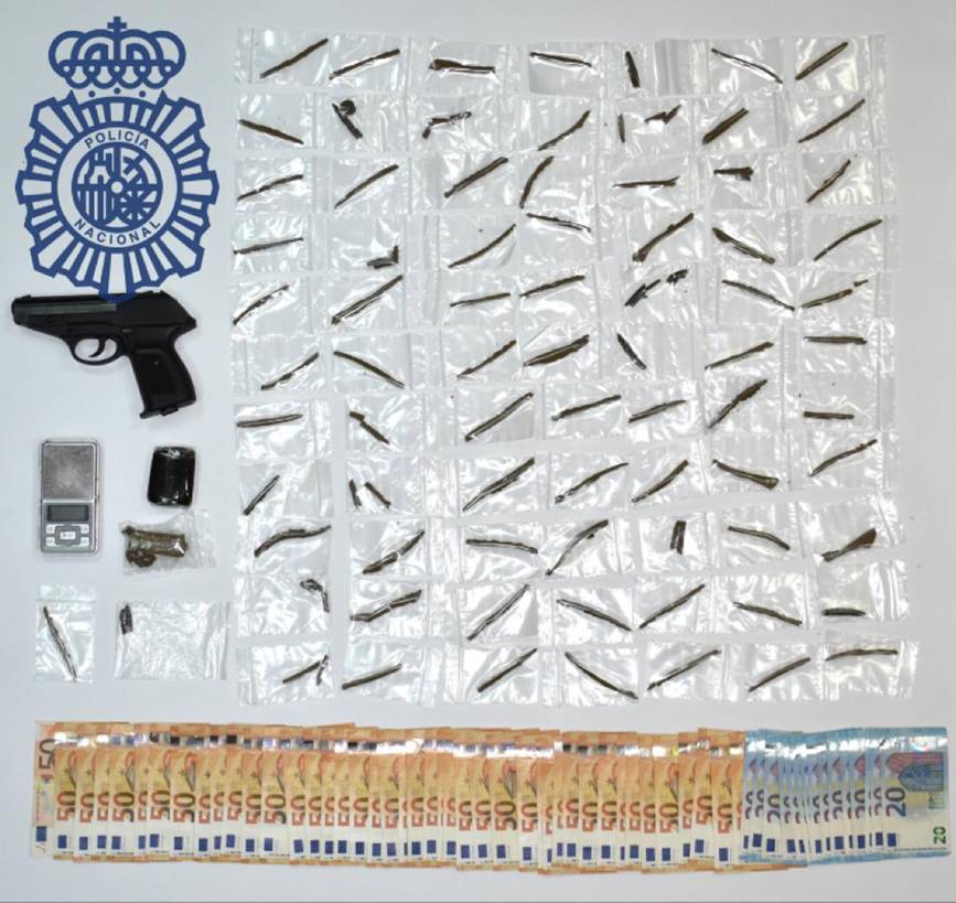 Efectos recuperados tras el operativo