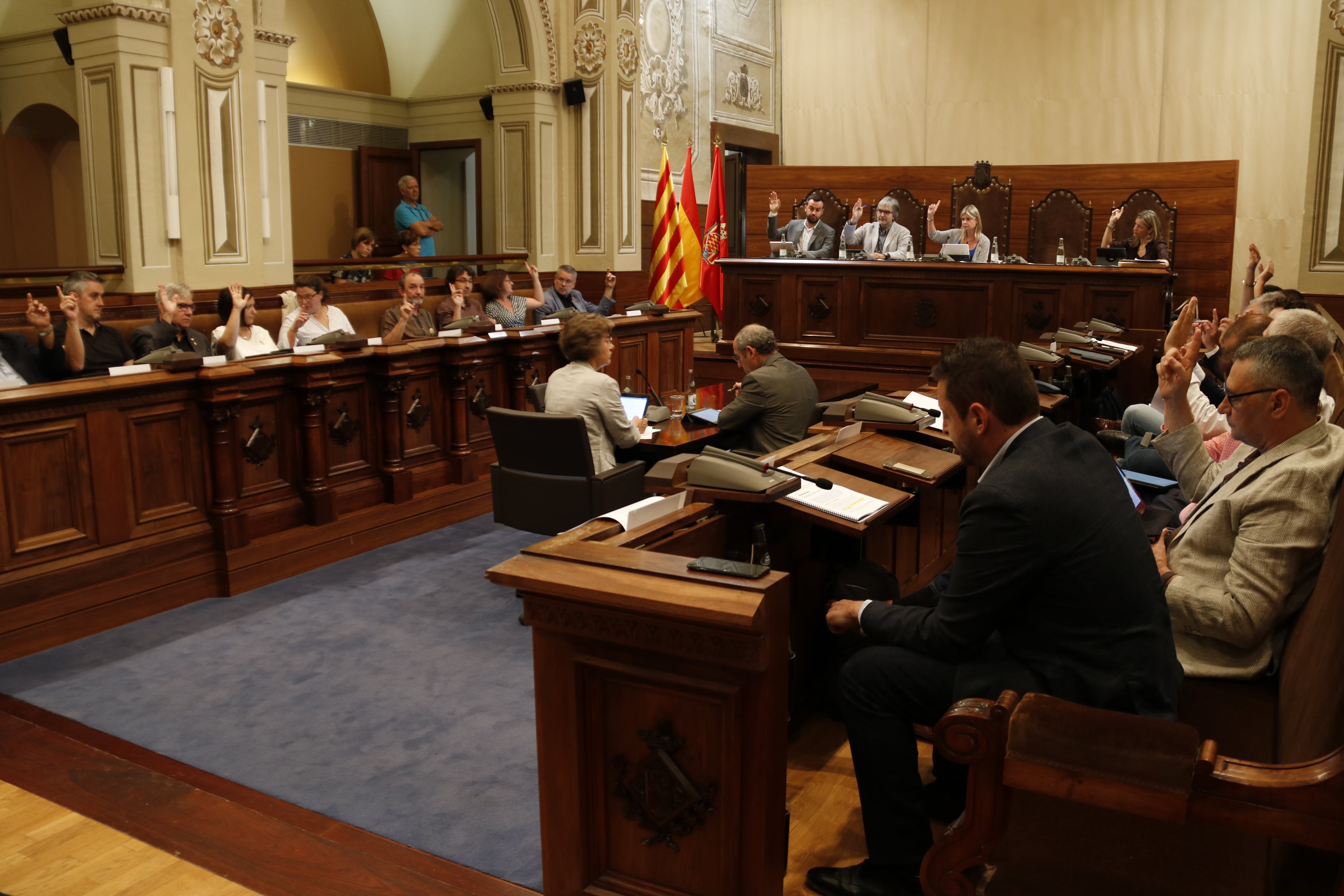 Pla general del ple de la Diputació de Tarragona