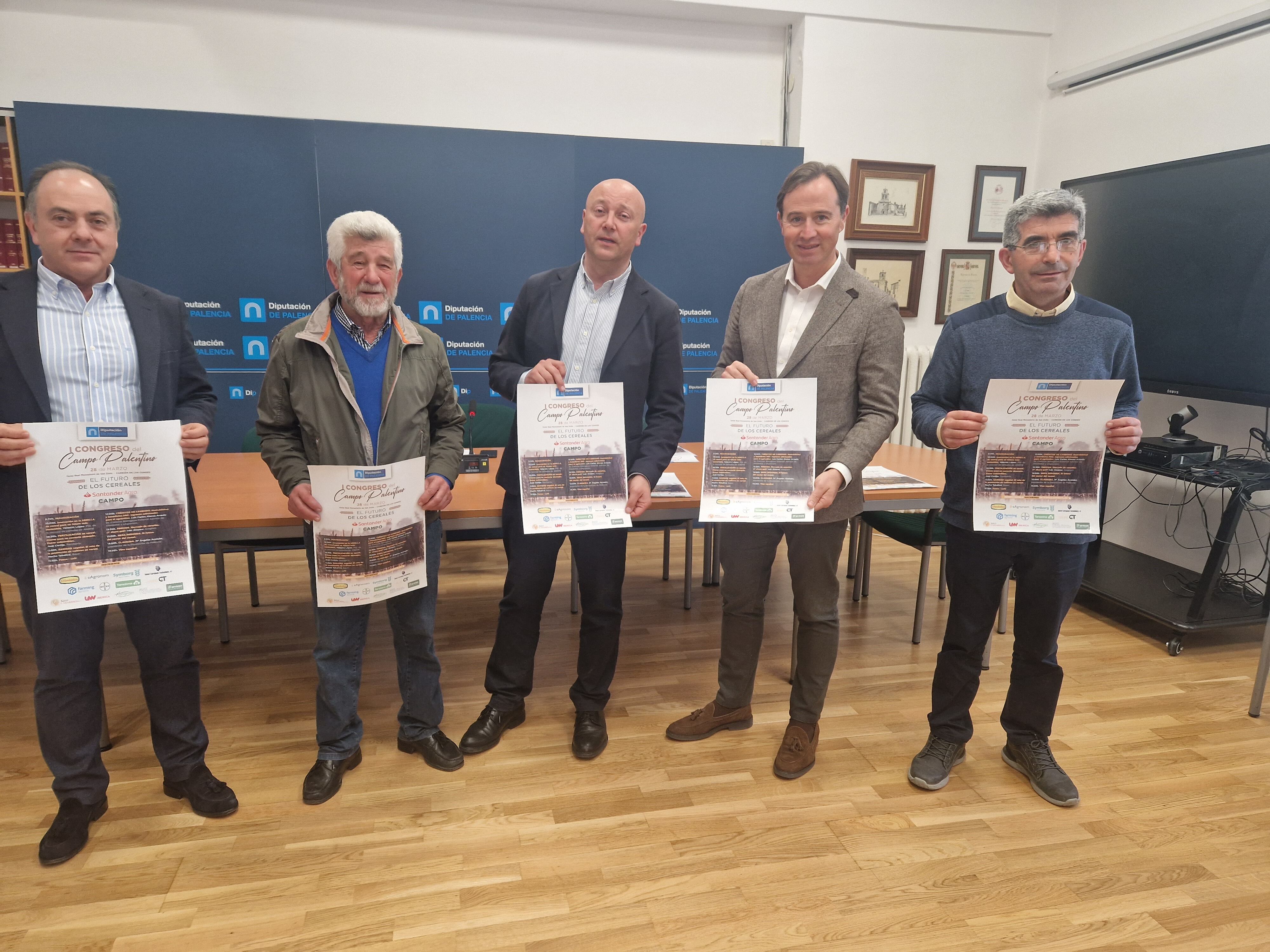 La Diputación organiza para el martes 28 de marzo el I Congreso del Campo Palentino