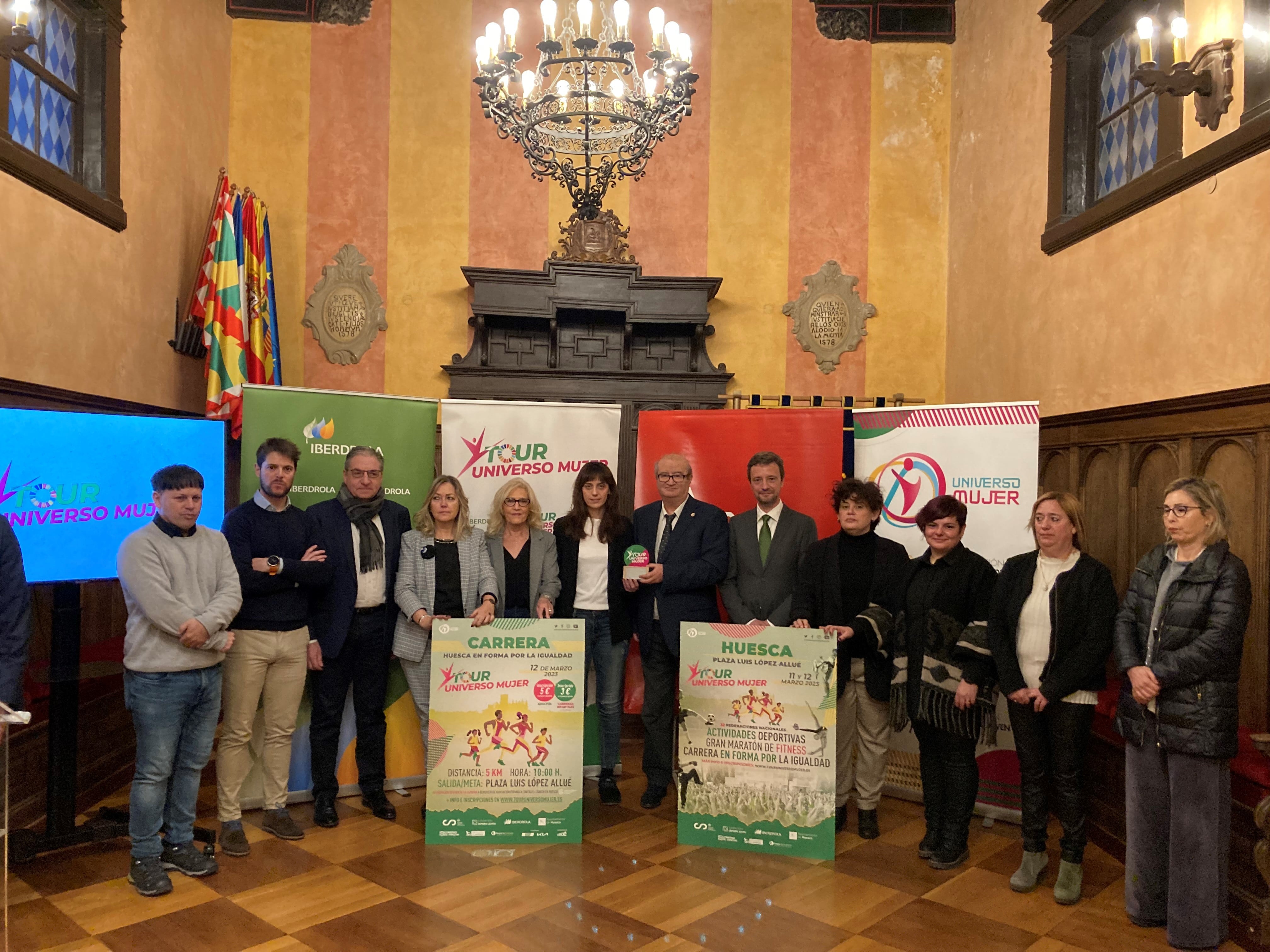 El &#039;Tour Universo Mujer&#039; llegará a Huesca en marzo