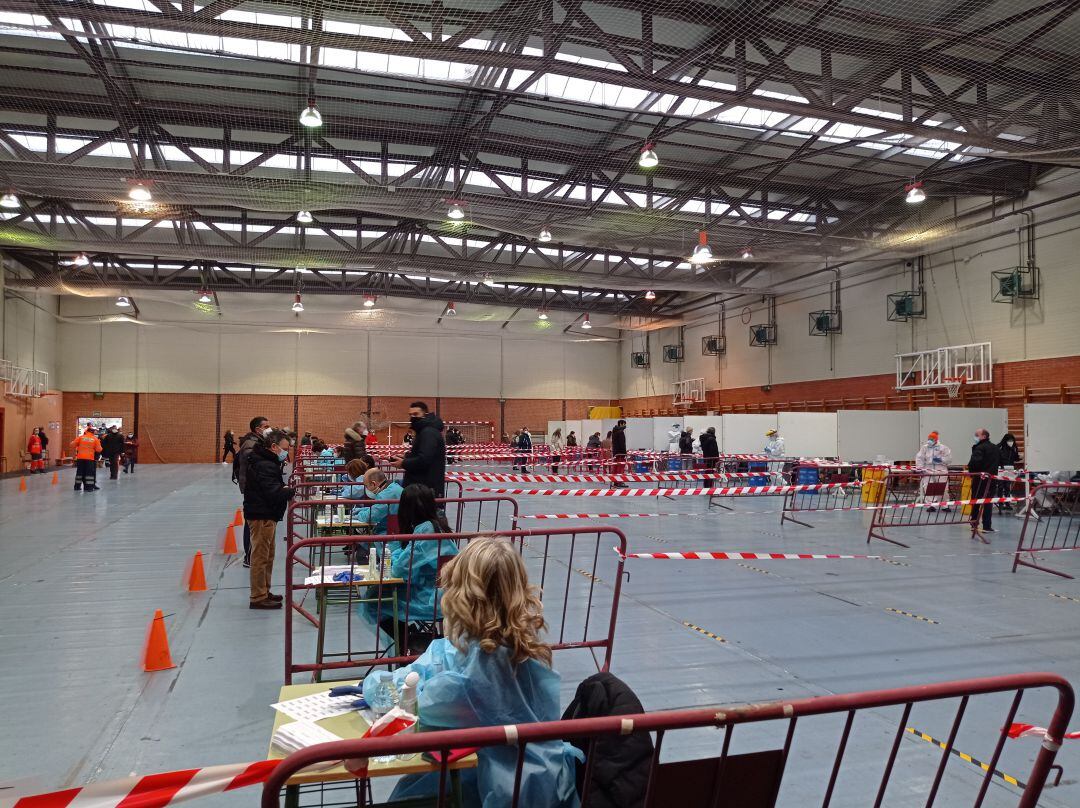 El punto de vacunación se traslada a Campos Góticos