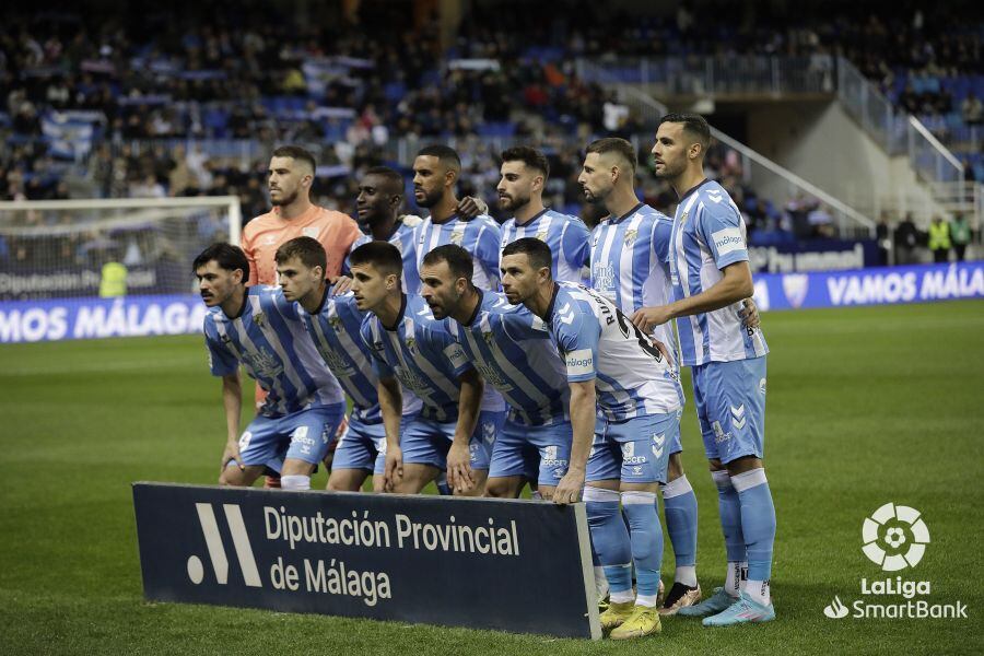 Alineación del Málaga contra el Oviedo