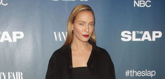 Uma Thurman, el 9 de febrero de 2015.