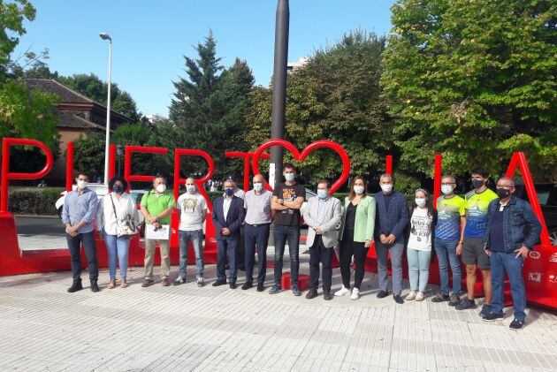 Adolfo Muñiz en la presentación de los actos de la Semana Europea de la Movilidad este jueves en Puertollano