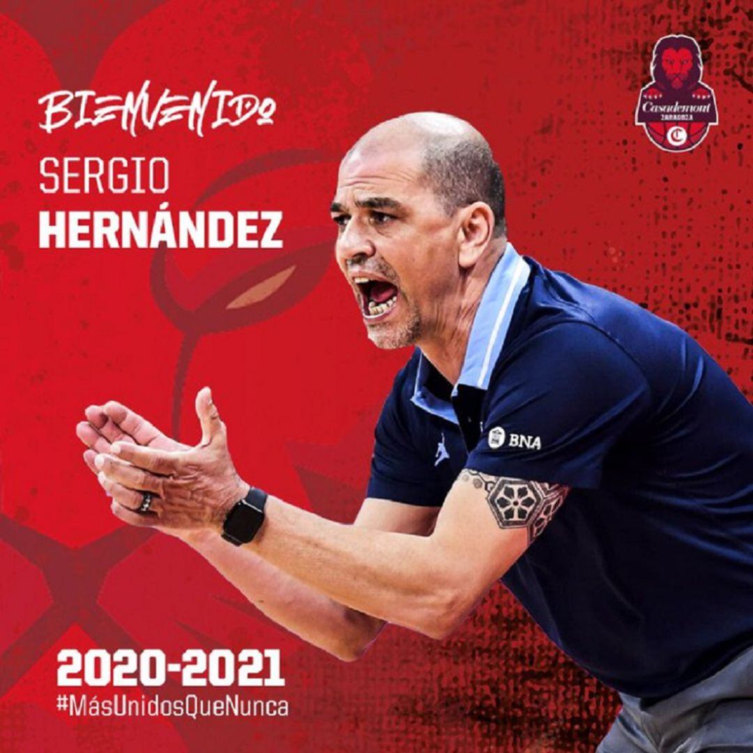 Sergio Hernández nuevo entrenador de Casademont