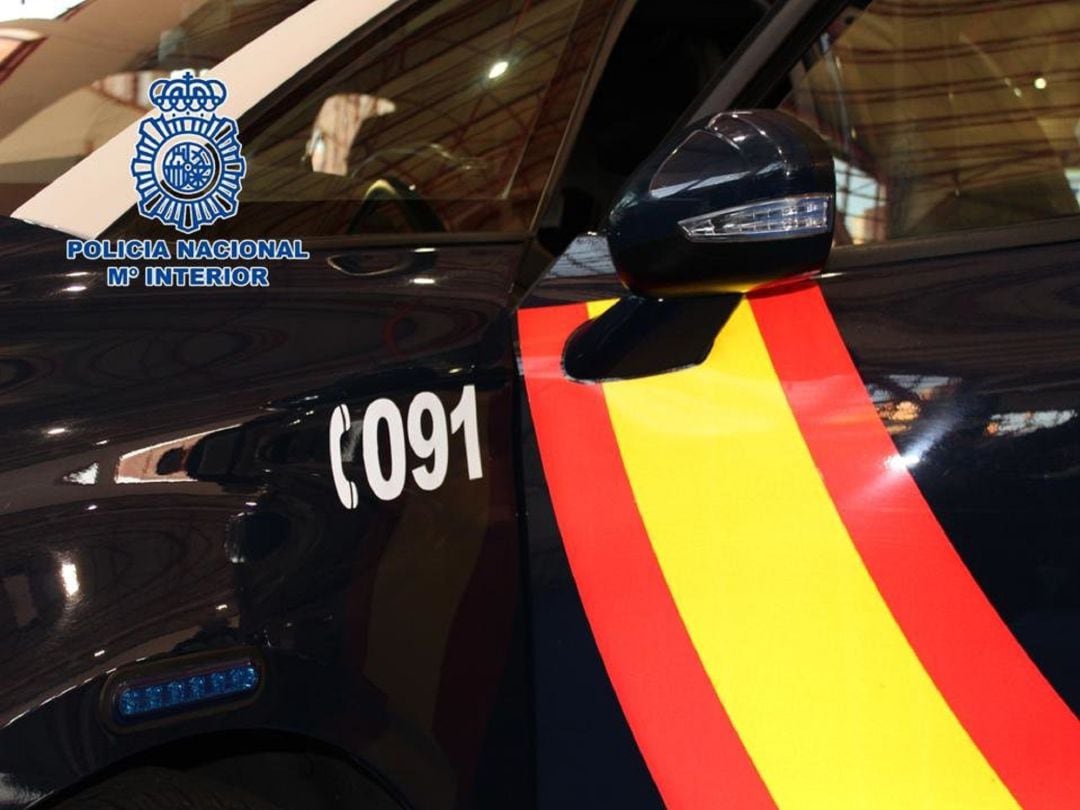 Coche de la Policía Nacional.