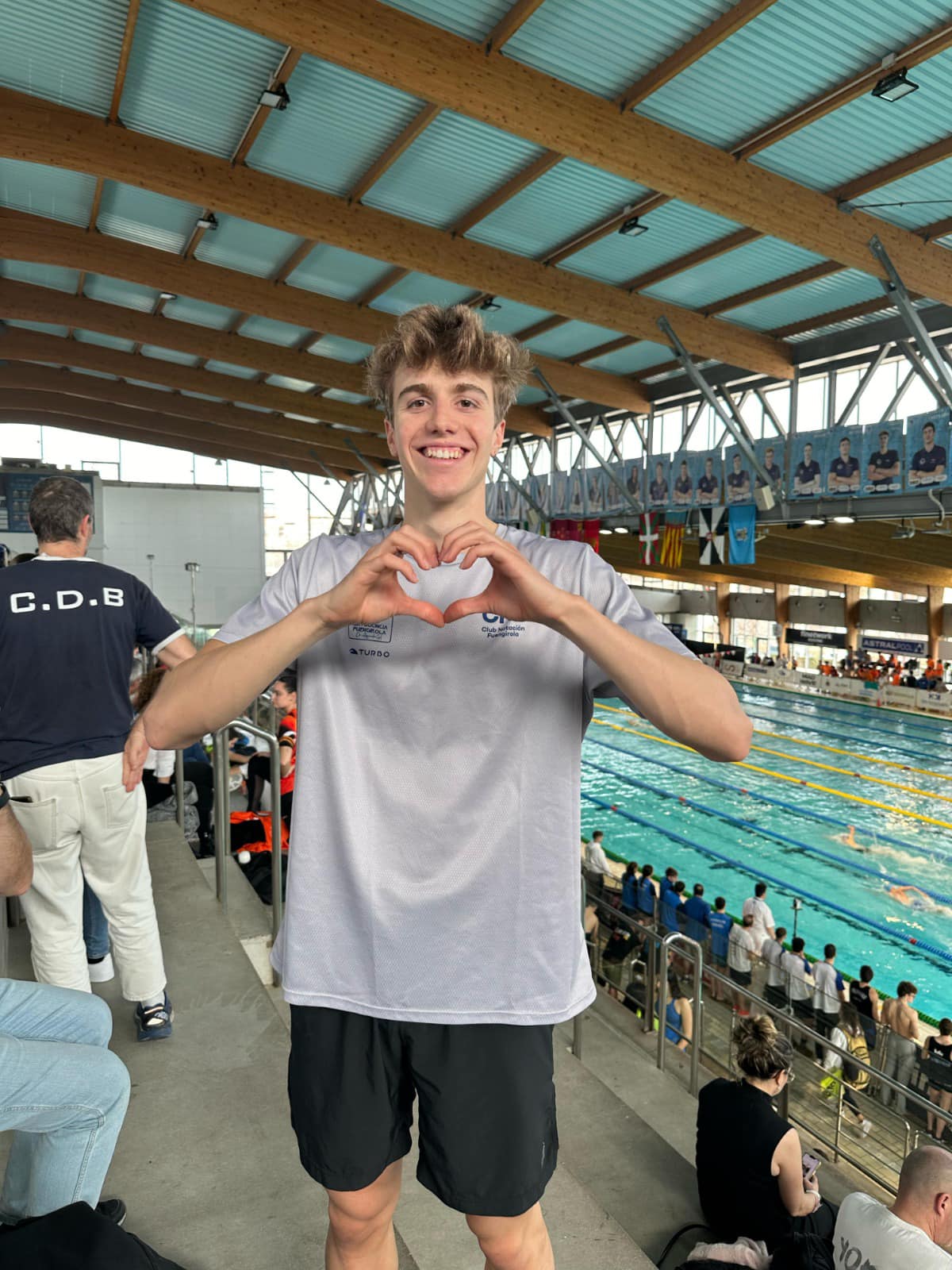 El nadador malagueño Pablo Ortega, participará desde este jueves en el Open de Portugal