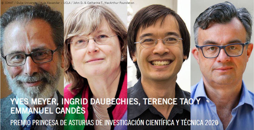 Galardonados con el Premio Princesa de Asturias de Investigación Científica y Técnica 2020