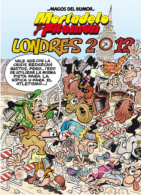 En la imagen, la portada del nuevo comic en el que la pareja viajará a Londres 2012