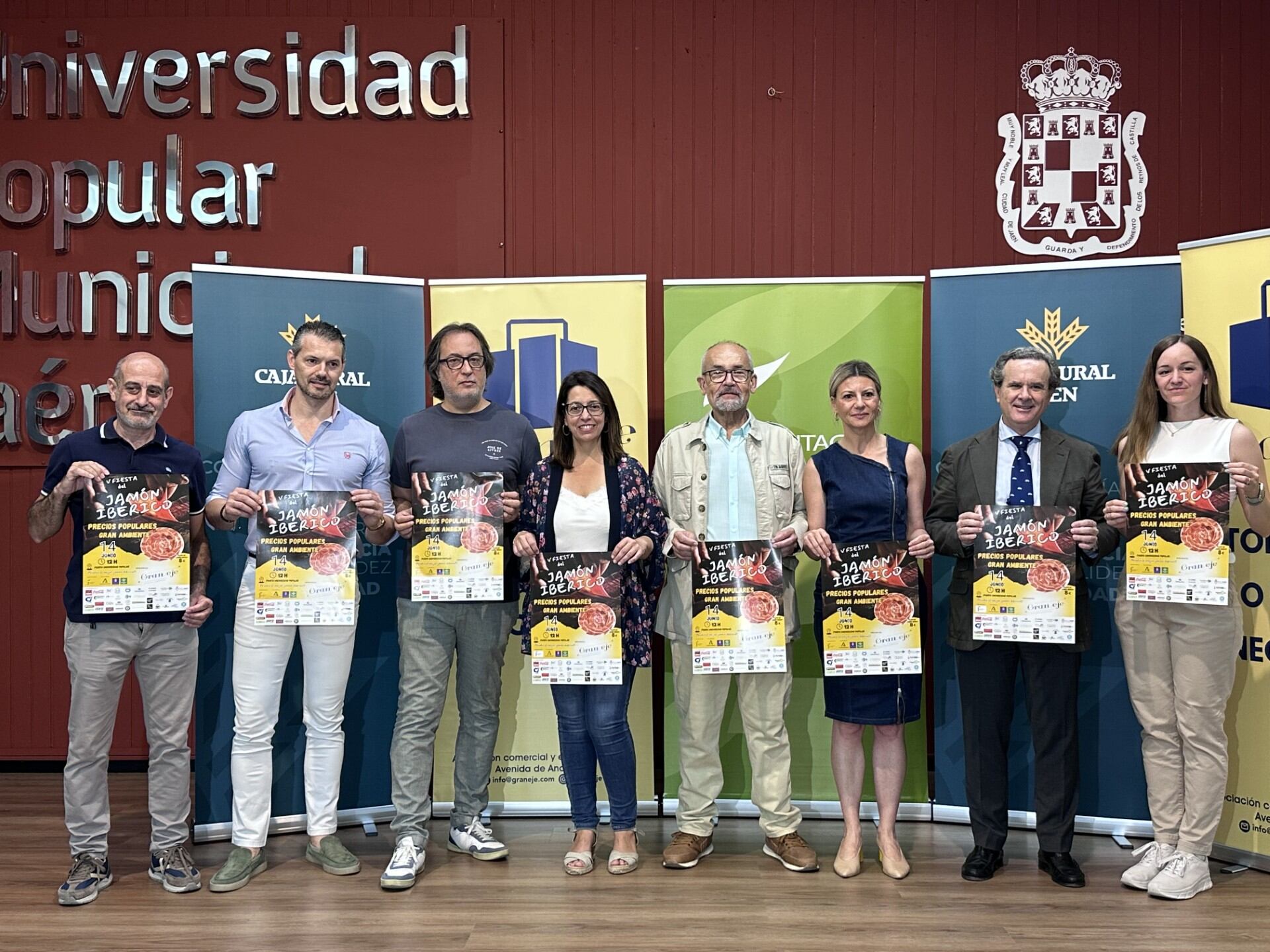 Presentación de la V Fiesta del Jamón Ibérico del Gran Eje.