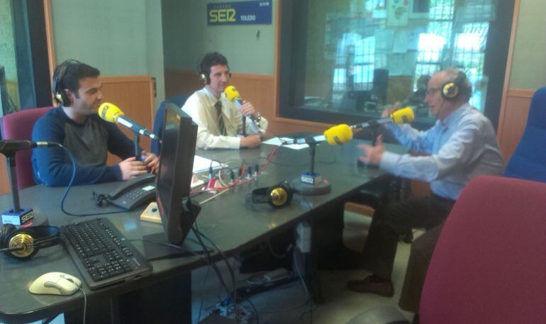 Un momento de la tertulia de este miércoles