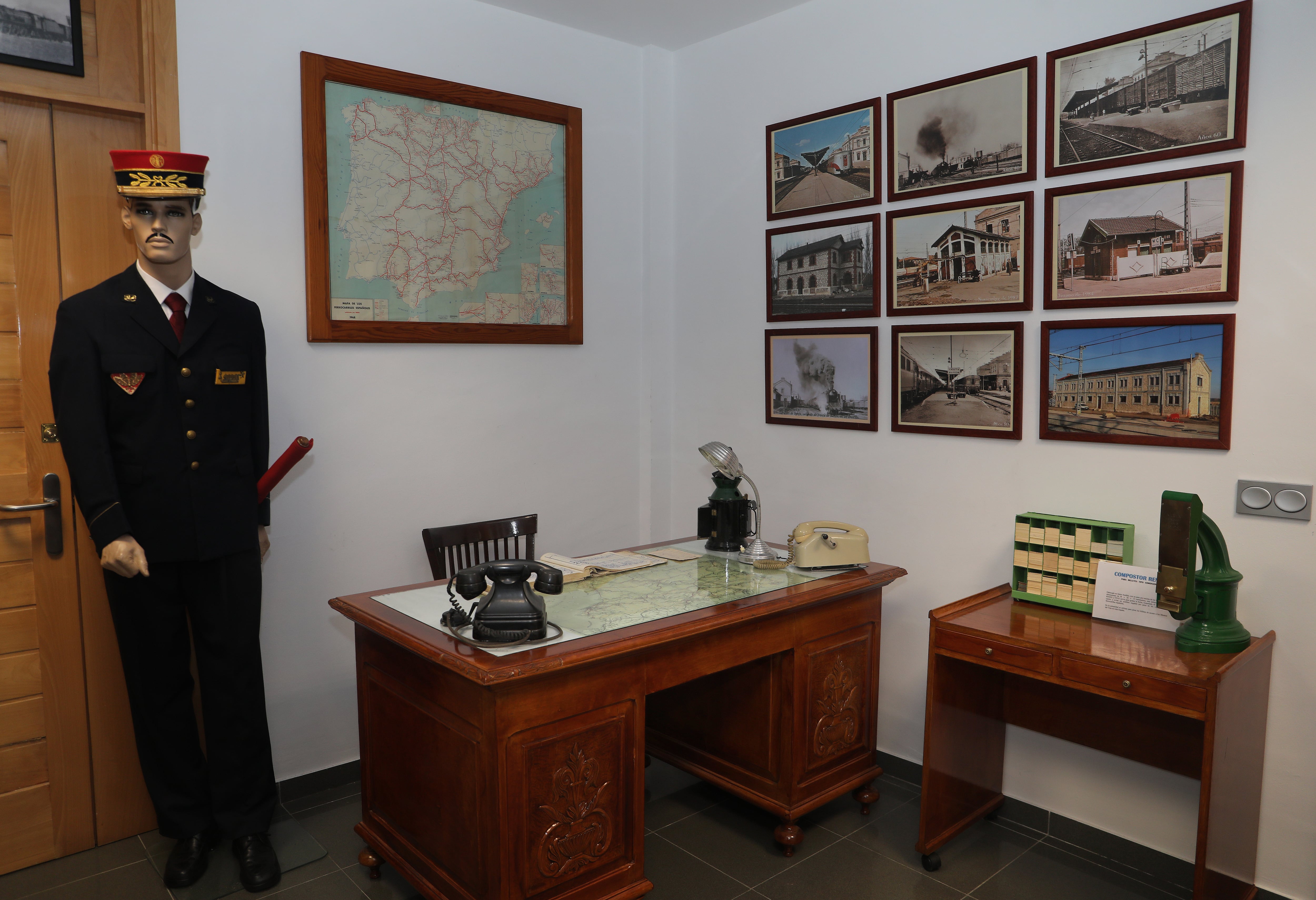 Museo del Ferrocarril en la localidad de Venta de Baños( Palencia)