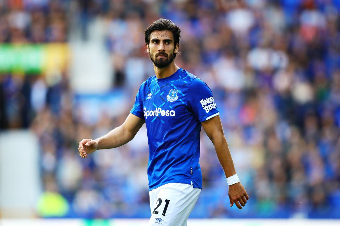 André Gomes, jugador del Everton 