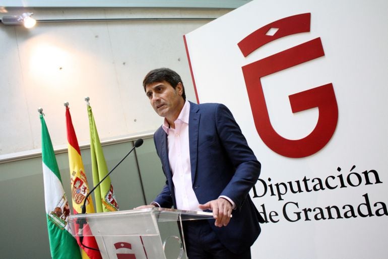 Pedro Fernández, portavoz del equipo de gobierno(PSOE) en la Diputación de Granada