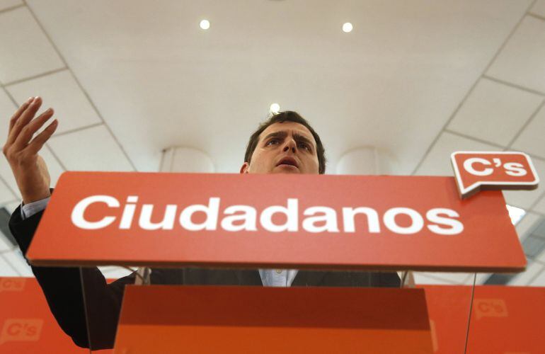 El presidente de Ciudadanos, Albert Rivera.