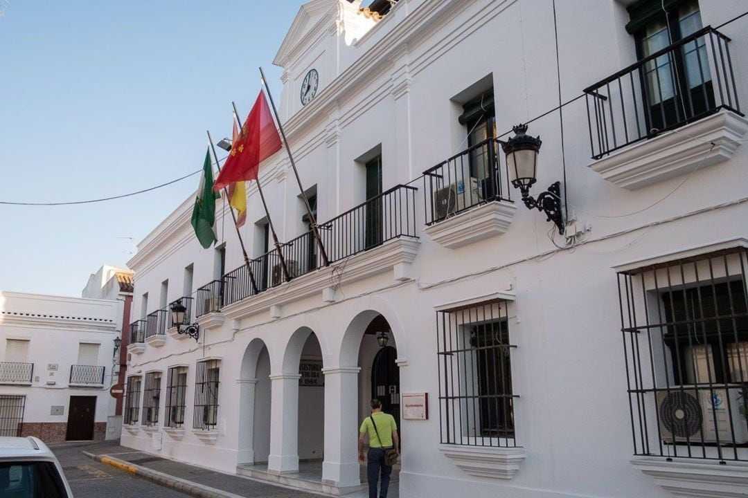 Fachada del Ayuntamiento de Trebujena