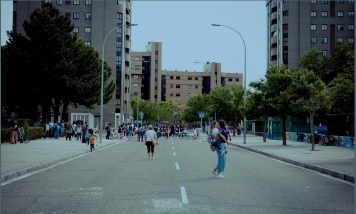 La iniciativa &#039;Street for kids&#039; tuvo lugar el 10 de mayo en el Colegio Público Teresa Íñlgo de Toro