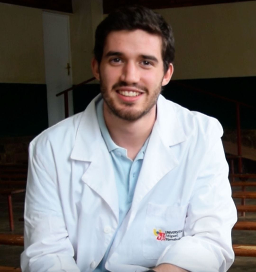 Mauro Ferre Sanfrancisco, el joven estudiante de Medicina ganador de la beca