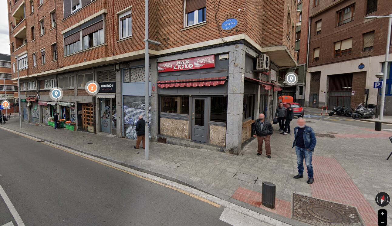 Calle Eskurtze en Bilbao