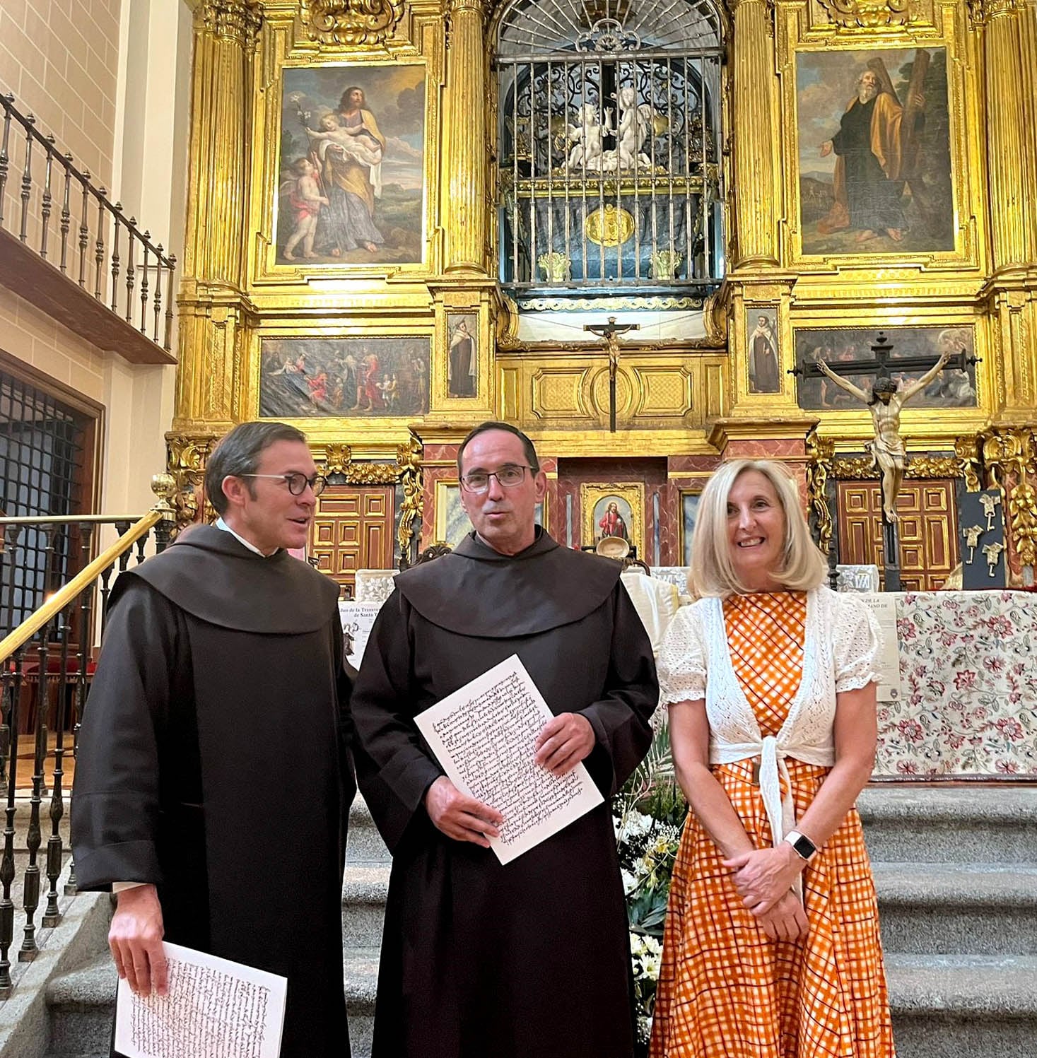 Rueda de prensa sobre la apertura y estudio del sepulcro de Santa Teresa de Jesús en Alba de Tormes (Ical)