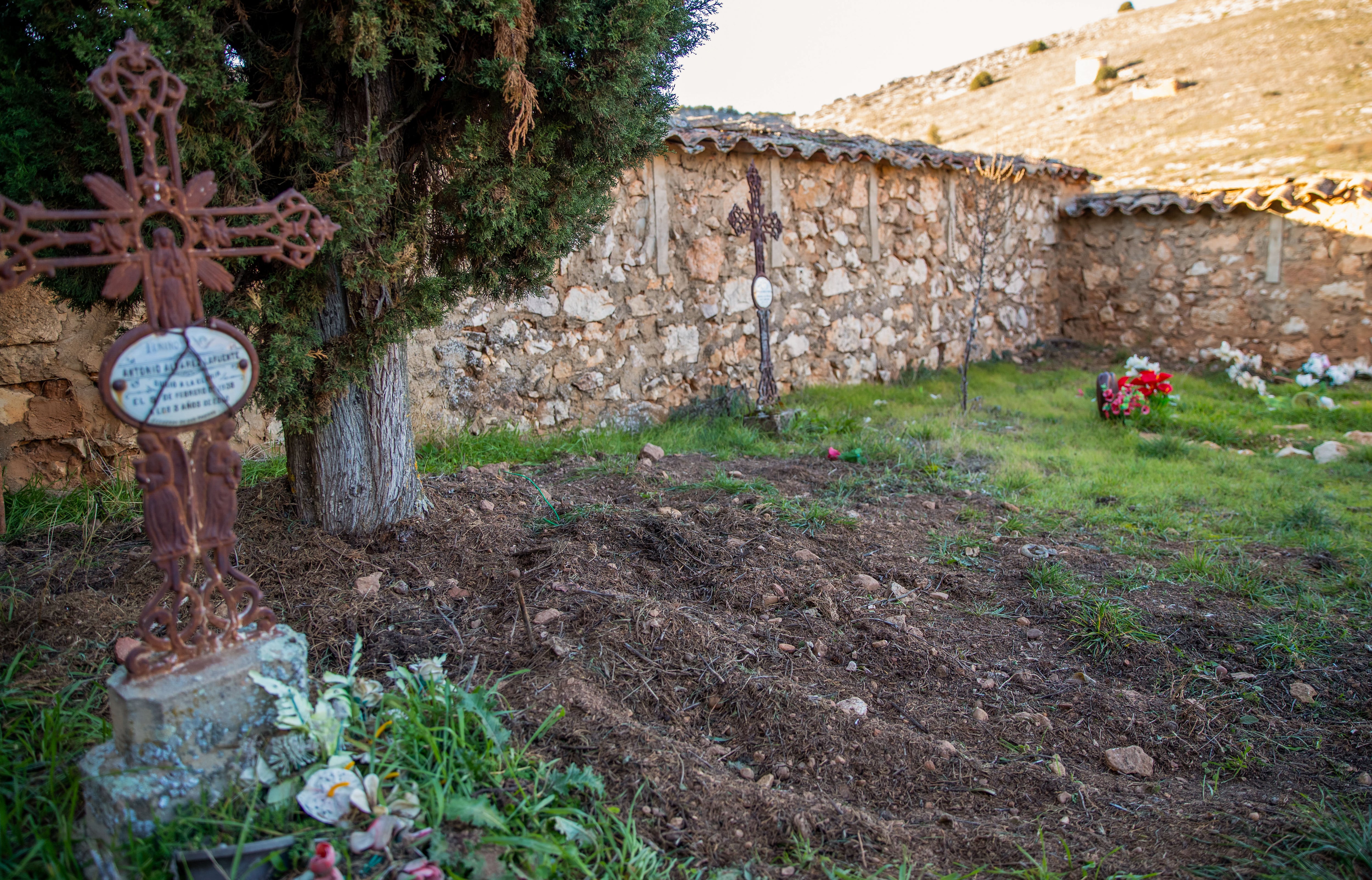 Cementerio de Andaluz (Soria).