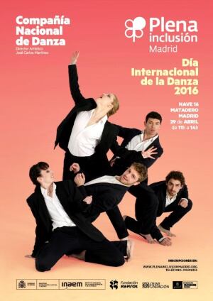 La Compañía Nacional de Danza y Plena Inclusión Madrid te invitan a bailar el próximo 29 de abril