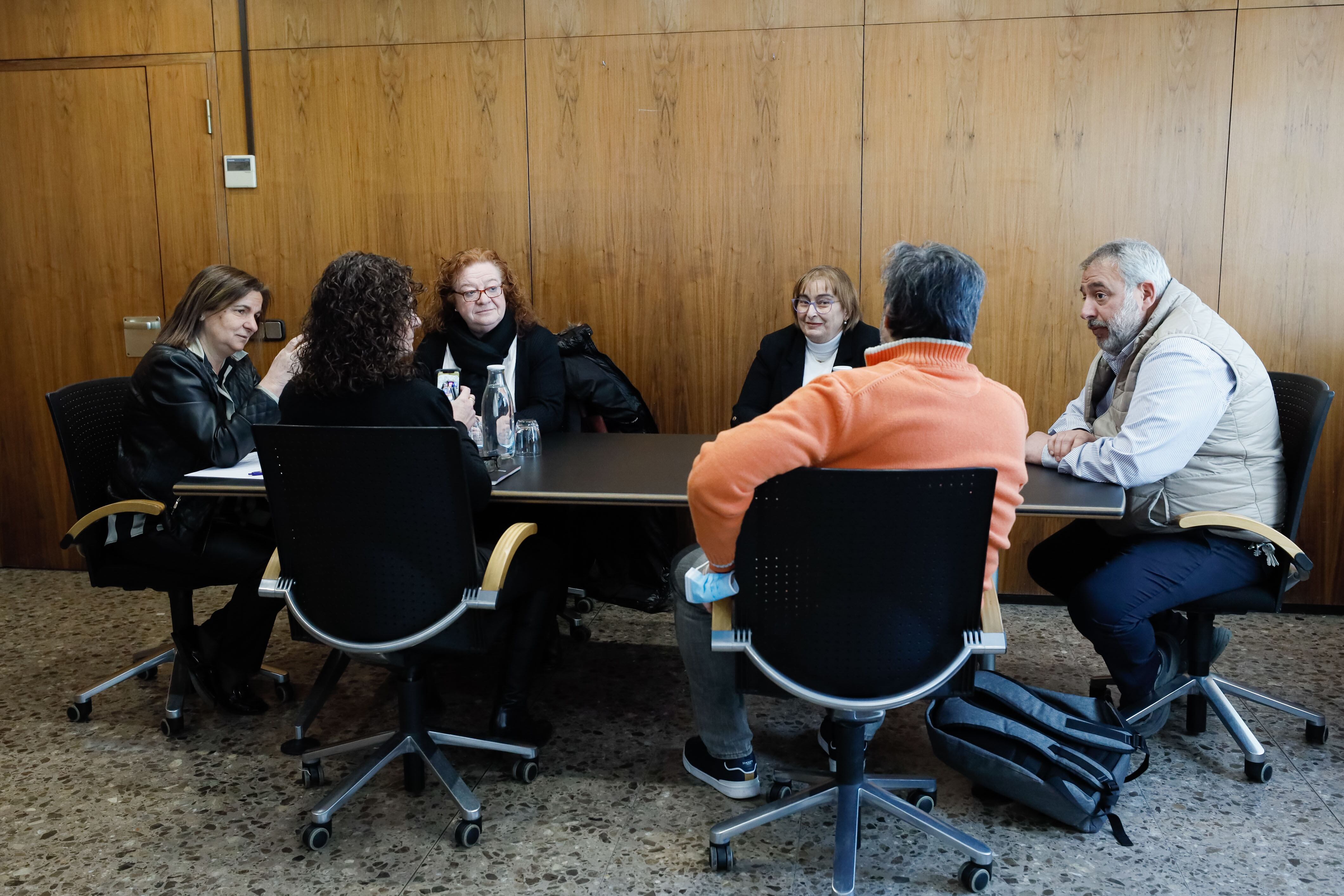 La ministra d'Administracions Públiques en funcions, Trini Marín, s'ha reunit amb el Sipaag aquest matí