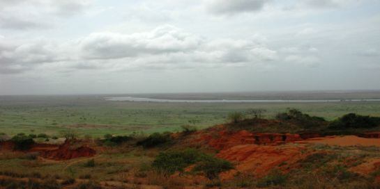 Paisaje de Mozambique