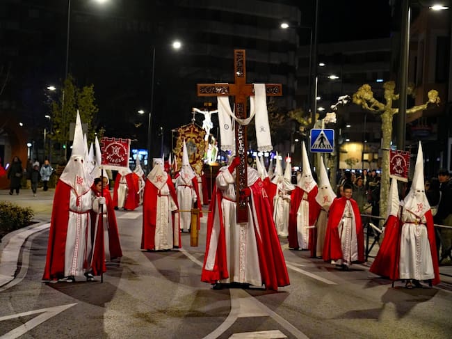 Procesión de la Hermandad de Nuestra Señora de la Piedad y el Santísimo Cristo de la Agonía de Aranda Semana Santa 2026