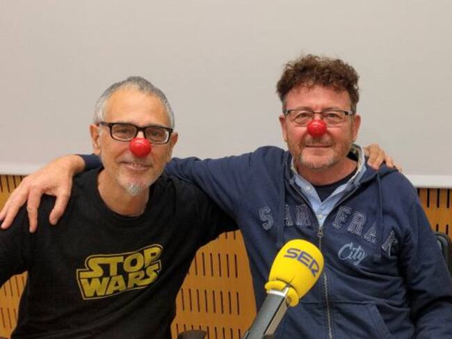 Jesús Jara, director de la escuela de Clowns los hijos de Augusto y Vicente González San Francisco,director de la XXV Mostra Internacional de payasos de Xirivella