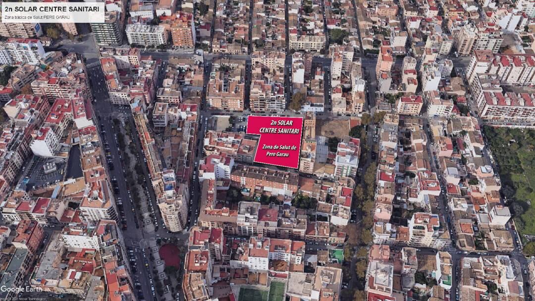 Cesión solar en Pere Garau.